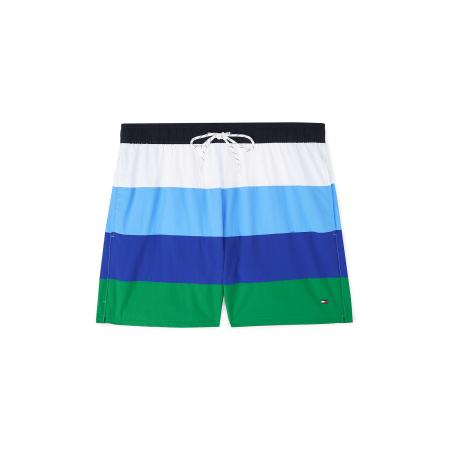 Tommy Hilfiger TOMMY HILFIGER Zwemshorts marine / lichtblauw / groen / wit