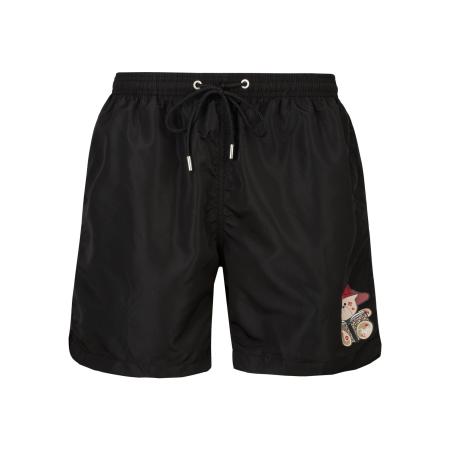 19V69 ITALIA 19V69 ITALIA Zwemshorts Siro Bucket lichtbruin / donkerbruin / rood / zwart