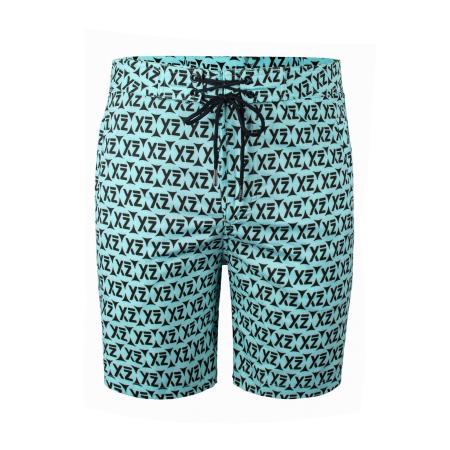 YEAZ YEAZ Zwemshorts Dazzers turquoise / zwart