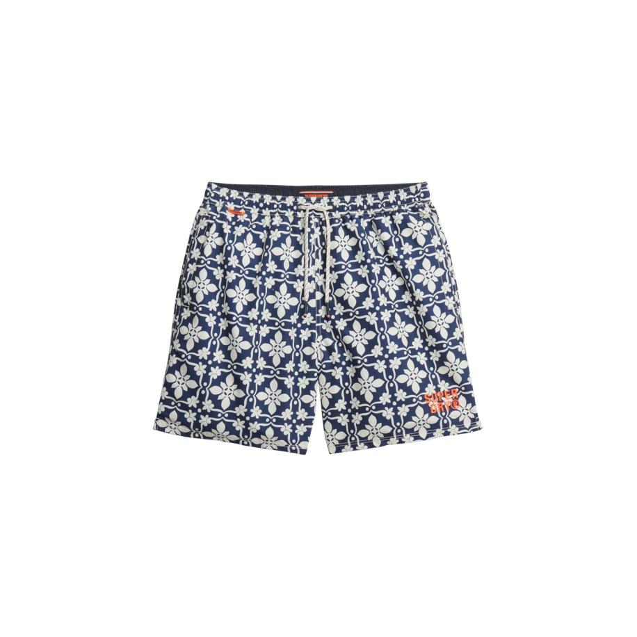 Superdry Superdry Zwemshorts crème / marine -