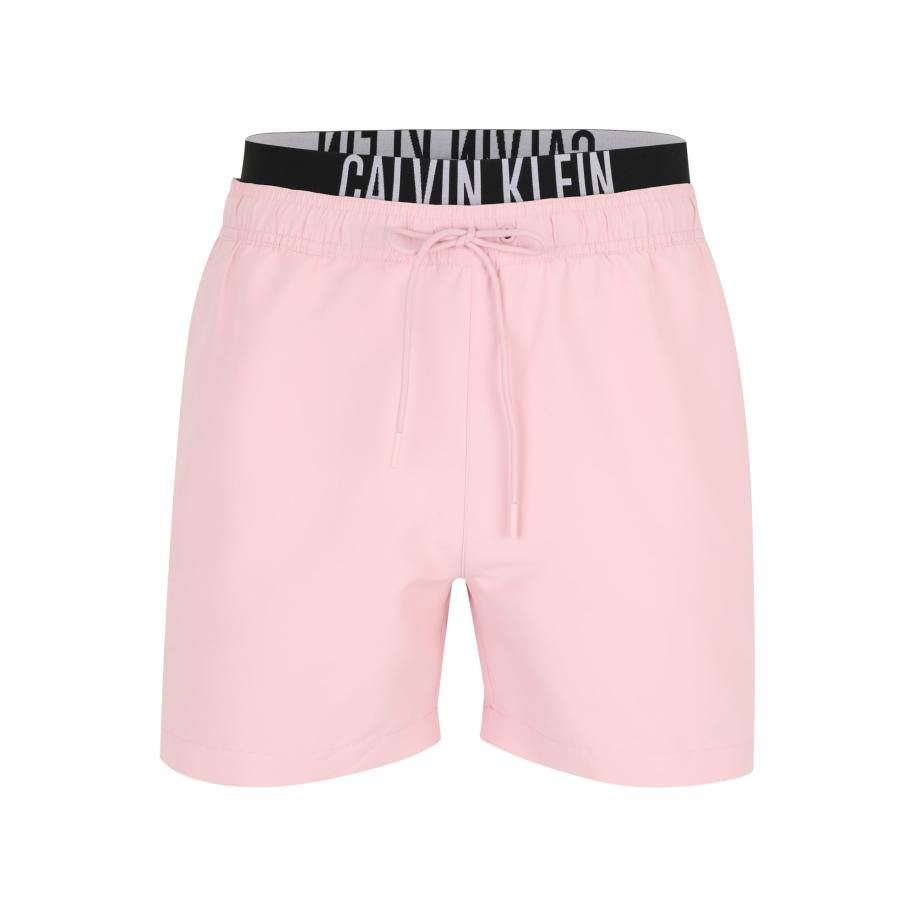 Calvin Klein Calvin Klein Swimwear Zwemshorts rosa / zwart / wit -