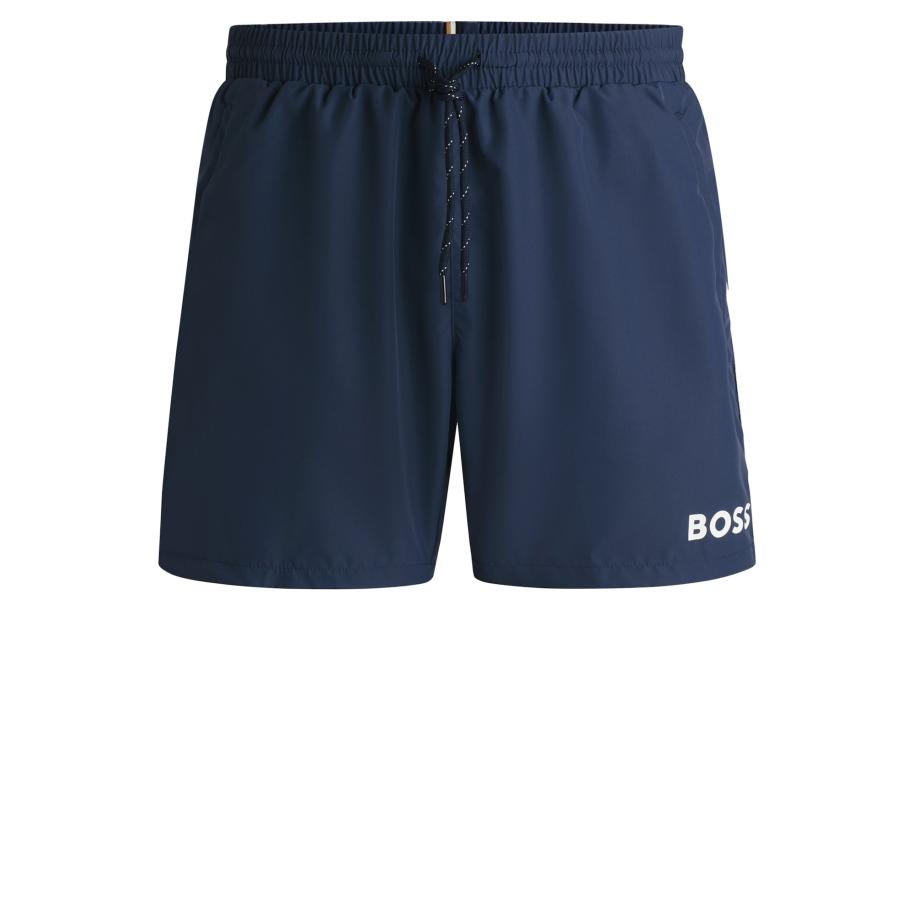 Hugo Boss BOSS Zwemshorts Starfish marine / wit -