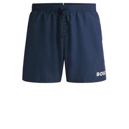 Hugo Boss BOSS Zwemshorts Starfish marine / wit