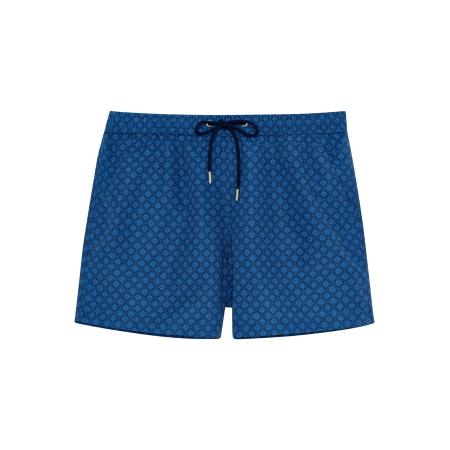 HOM HOM Zwemshorts Beach Boxer Hendaye blauw
