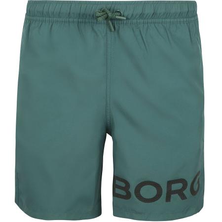 Bjorn Borg Zwembroek Logo Donkergroen