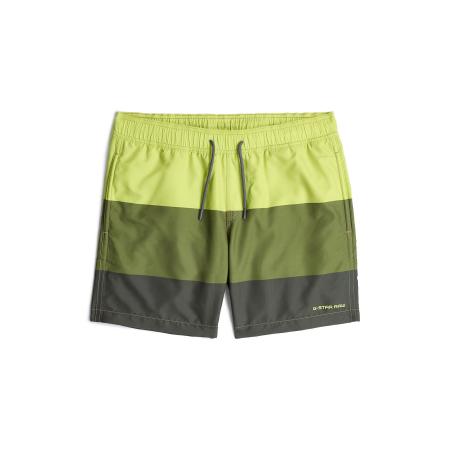 G-Star RAW G-STAR Zwemshorts antraciet / olijfgroen / appel