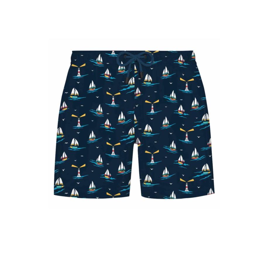 WESTMARK LONDON WESTMARK LONDON Zwemshorts marine / petrol / grenadine / wit -