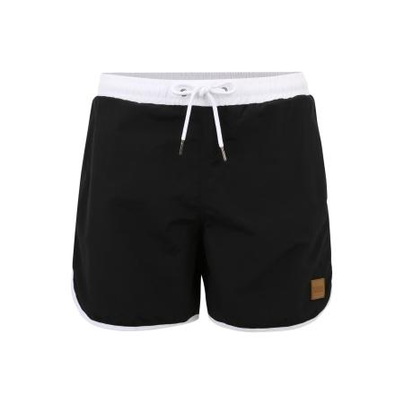 Urban Classics Urban Classics Zwemshorts zwart / wit