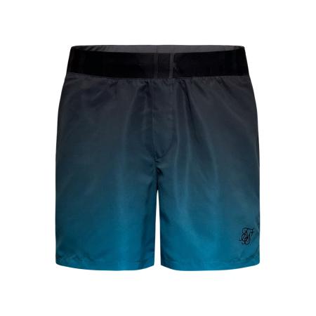 SikSilk SikSilk Zwemshorts cyaan blauw / zwart