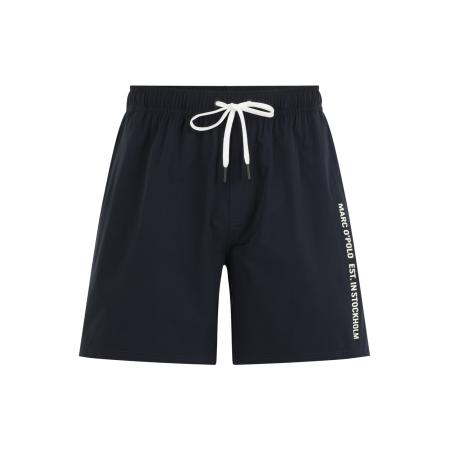 Marc O'Polo Marc OPolo Zwemshorts Olmen Essentials nachtblauw / wit