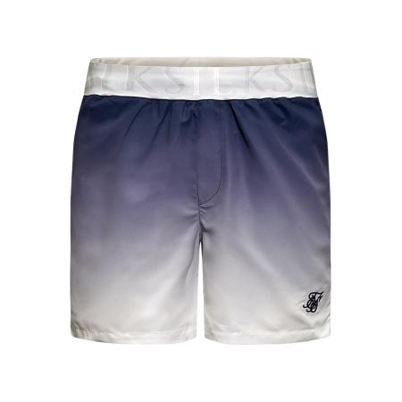 SikSilk SikSilk Zwemshorts marine / wit