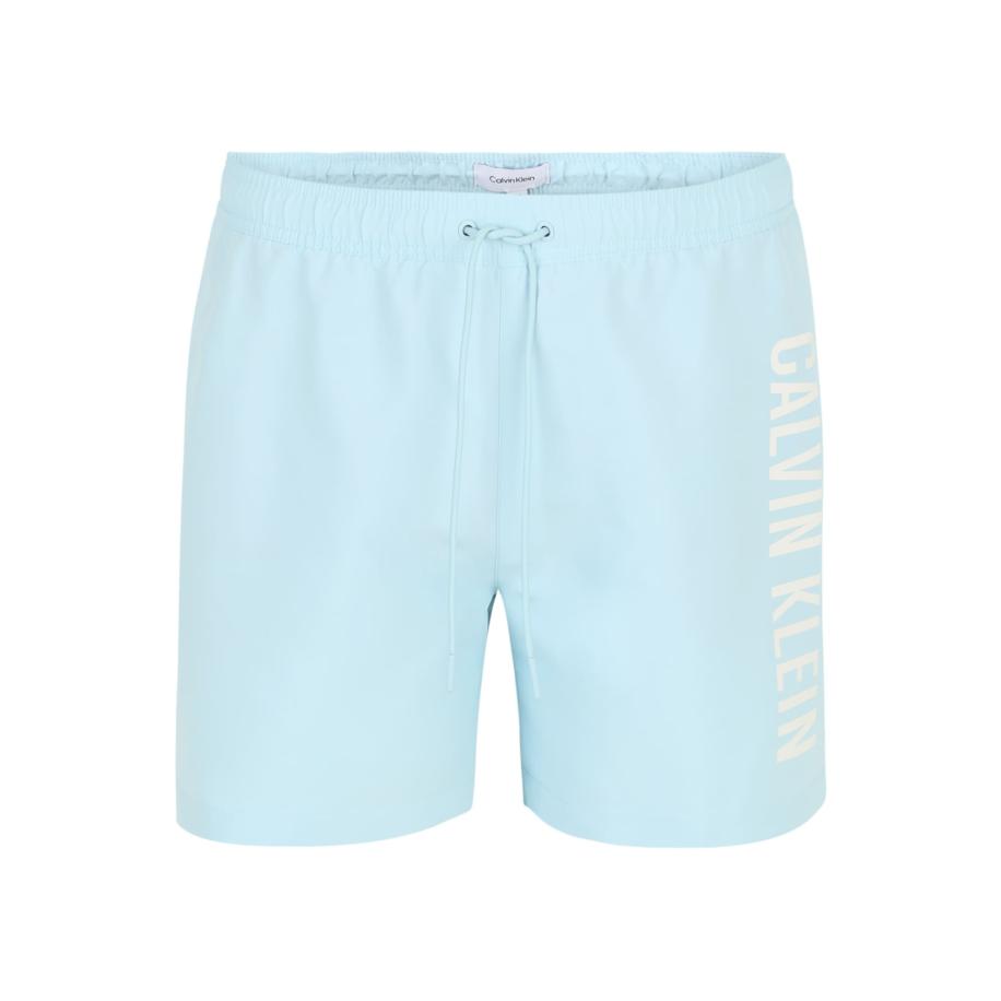 Calvin Klein Calvin Klein Swimwear Zwemshorts lichtblauw / wit -