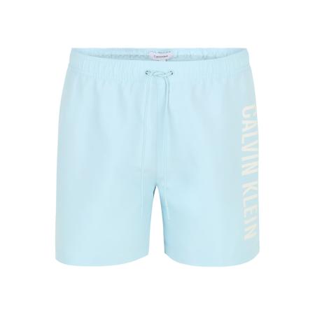 Calvin Klein Calvin Klein Swimwear Zwemshorts lichtblauw / wit