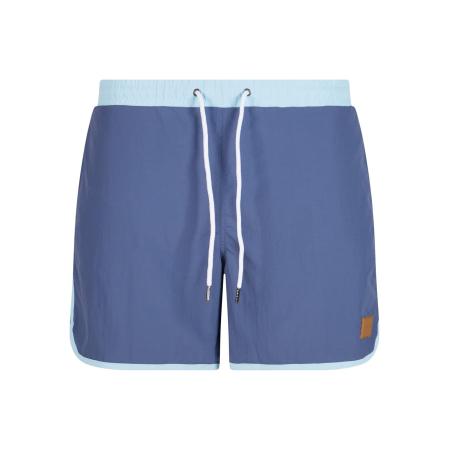 Urban Classics Urban Classics Zwemshorts navy / lichtblauw