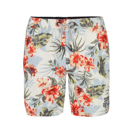 Superdry Superdry Zwemshorts opaal / groen / rood / wit